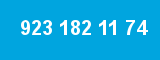 923 182 11 74 923 182 11 74